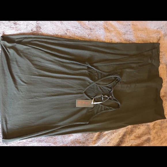 Sold NWT Feel The Piece V-Neck Maxi Dress - Picture 4 of 4